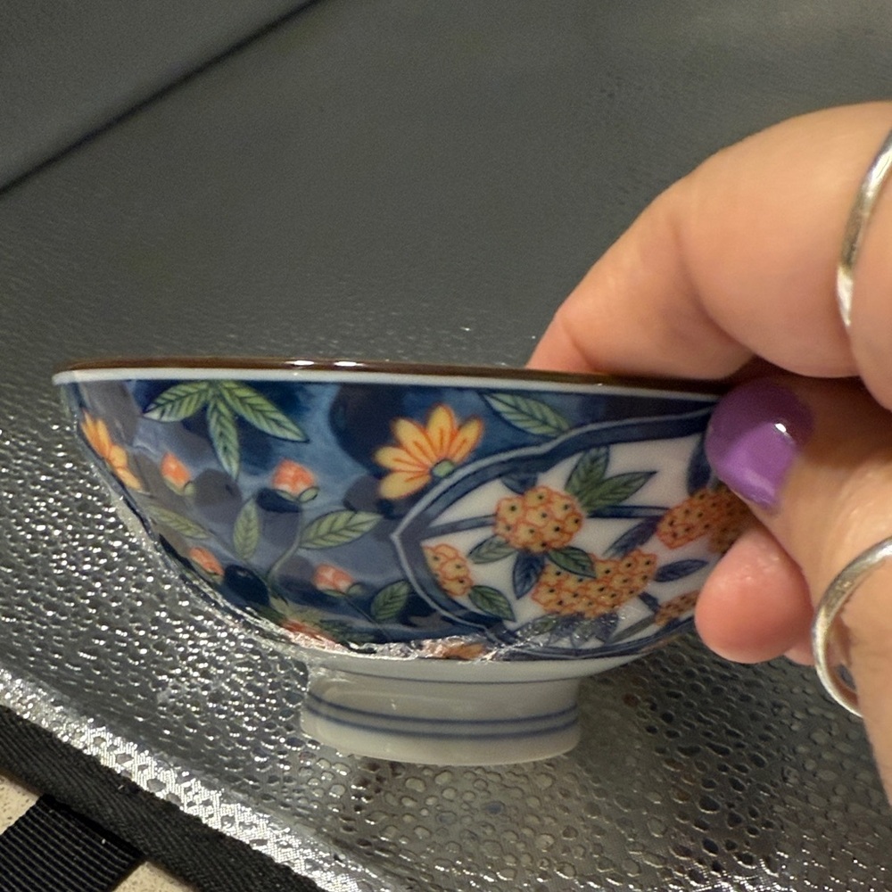 Vintage/antique Imari Porcelain Rice Bowl